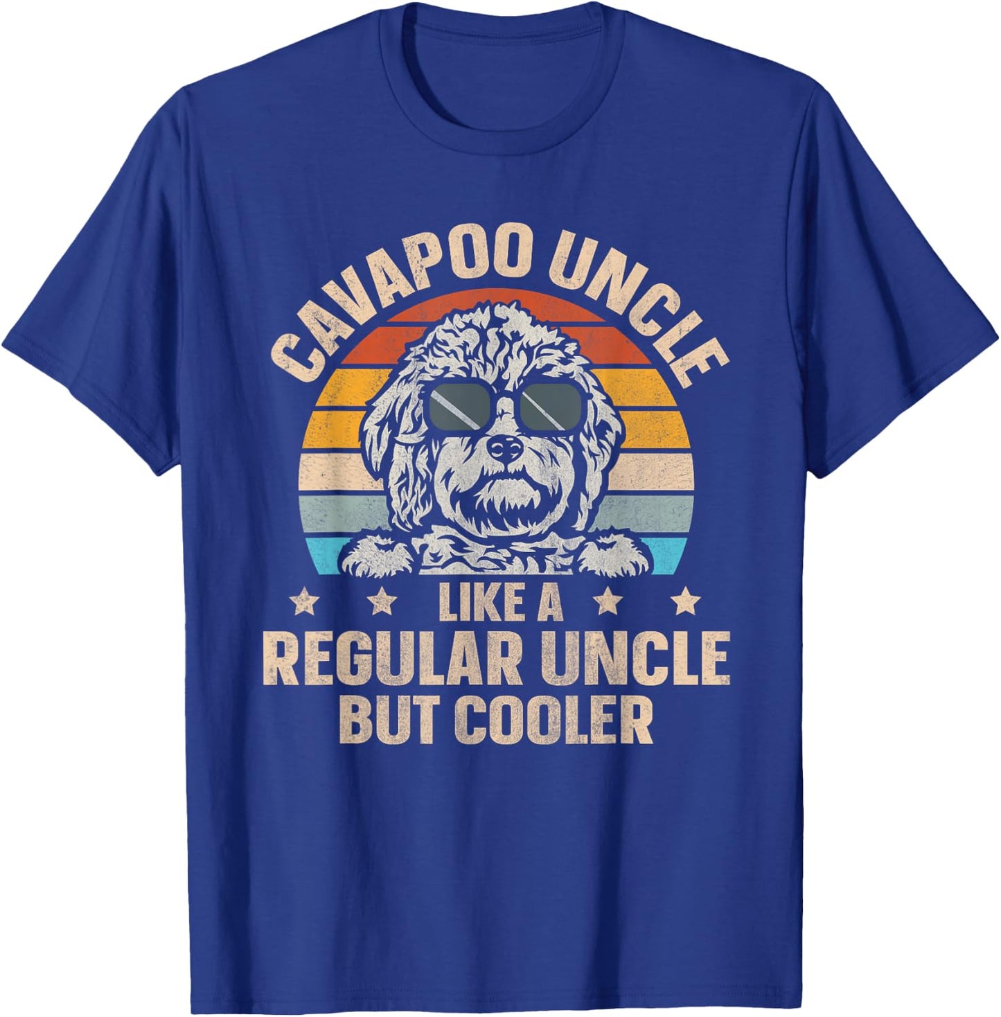 Dog Owner Cavapoo Quote for a Cavapoo Uncle Men T-Shirt - T-Shirt | Royal