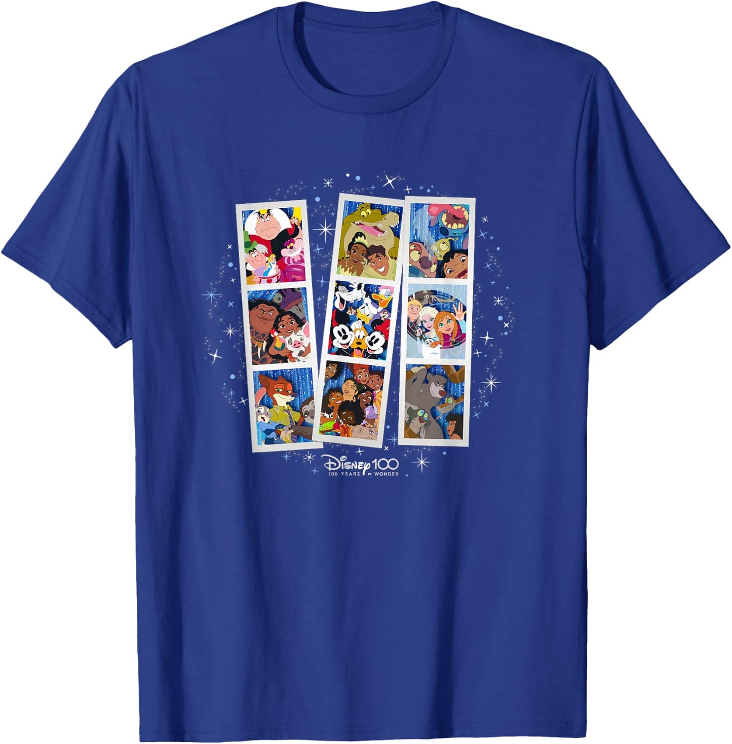 Disney 100 Anniversary Photo Booth Pictures D100 T-Shirt - T-Shirt | Royal