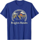 Bogus Basin Mountains Idaho Hiking Outdoors Retro T-Shirt - T-Shirt | Royal