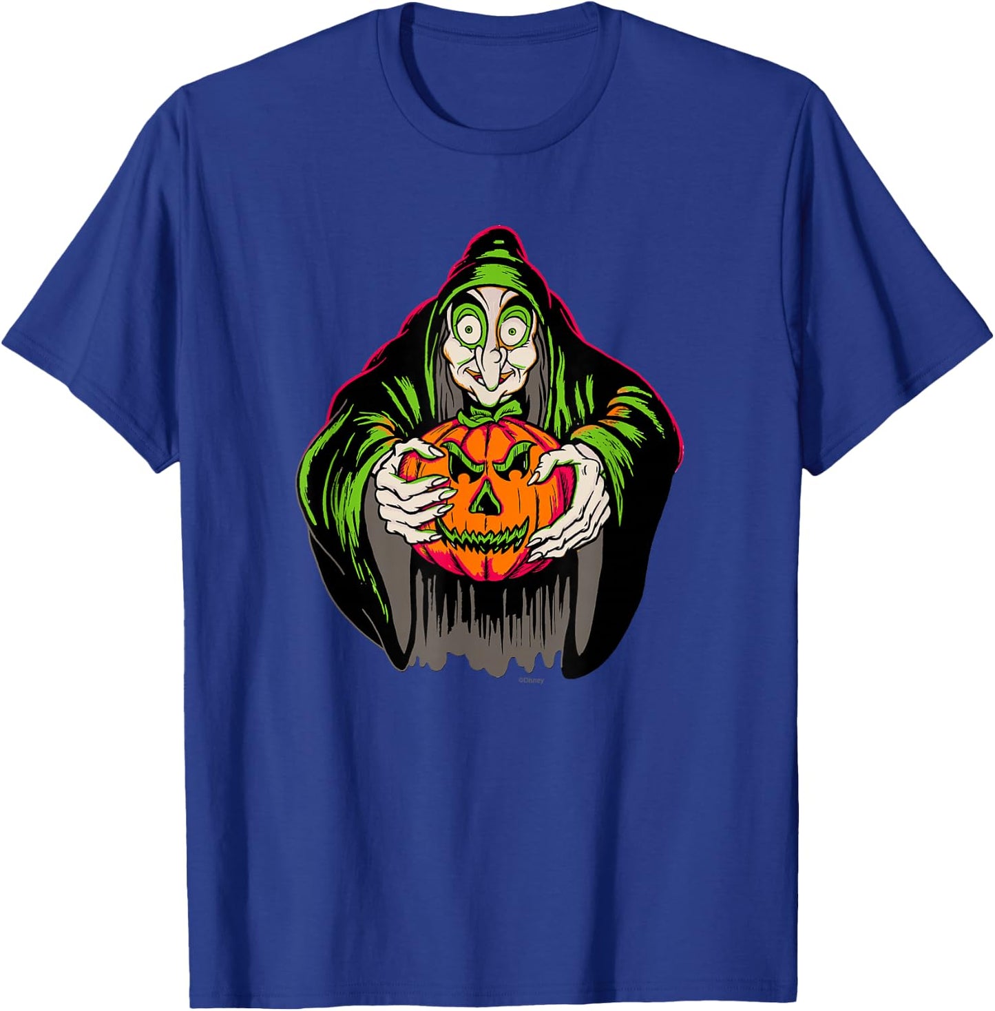Disney 100 Villains Evil Queen Witch Snow White Halloween T-Shirt - T-Shirt | Royal