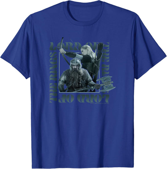 The Lord of The Rings The Return of The King Legolas & Gimli T-Shirt - T-Shirt | Royal