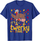 Funny Thanksgiving Twerky Turkey Butt I Heart Gravy T-Shirt - T-Shirt | Royal