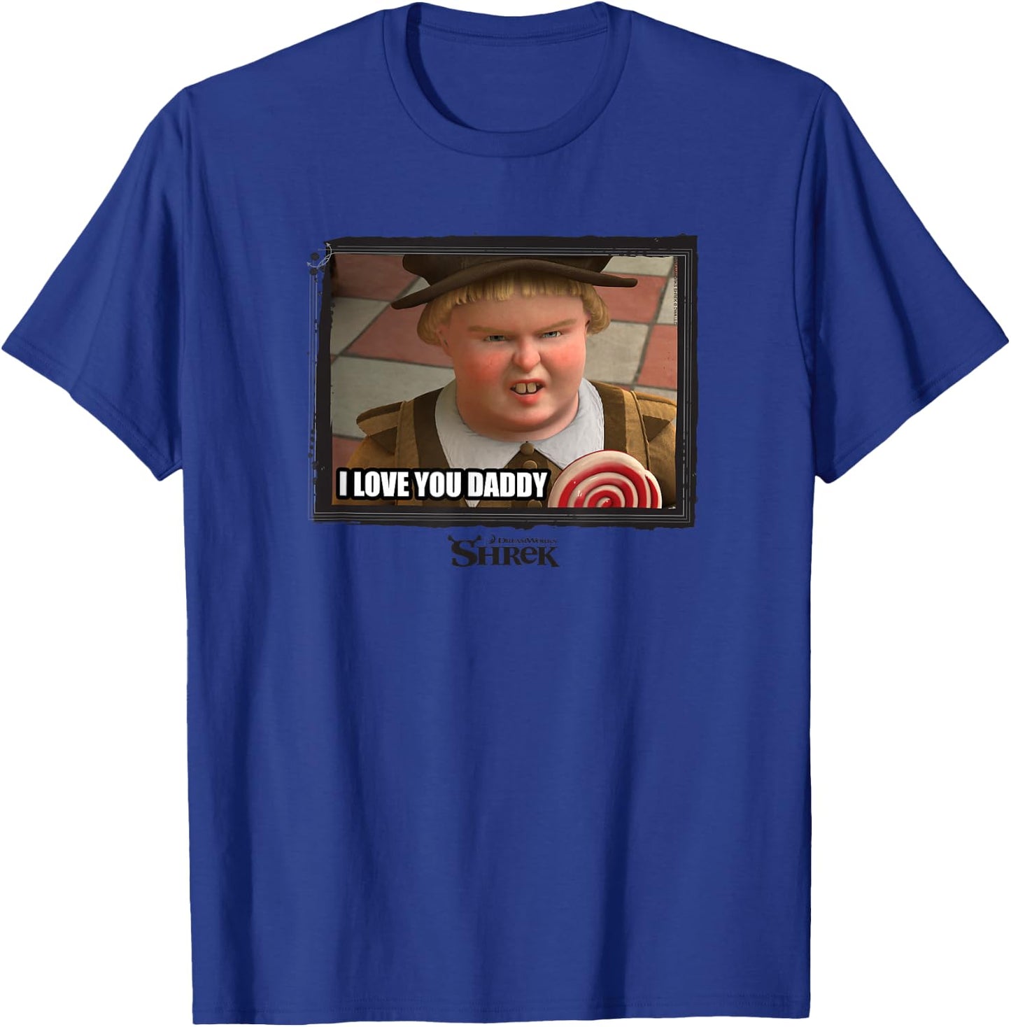 Shrek I Love You Daddy T-Shirt - T-Shirt | Royal