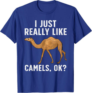 Cool Camel Women Dromedary Camels Animal Lovers T-Shirt - T-Shirt | Royal