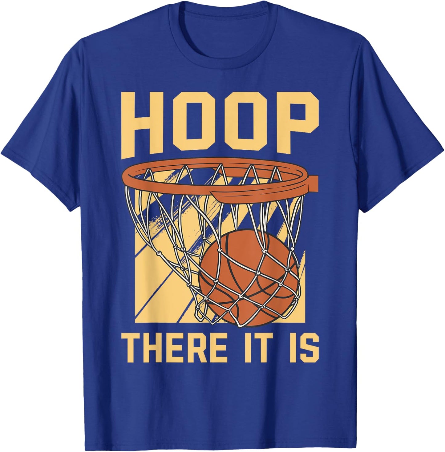 Hoop There It Is T-Shirt - T-Shirt | Royal