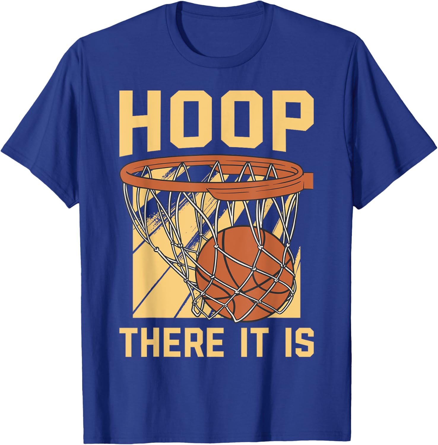 Hoop There It Is T-Shirt - T-Shirt | Royal
