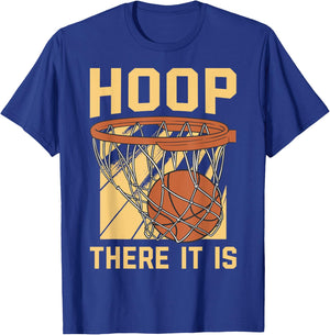 Hoop There It Is T-Shirt - T-Shirt | Royal