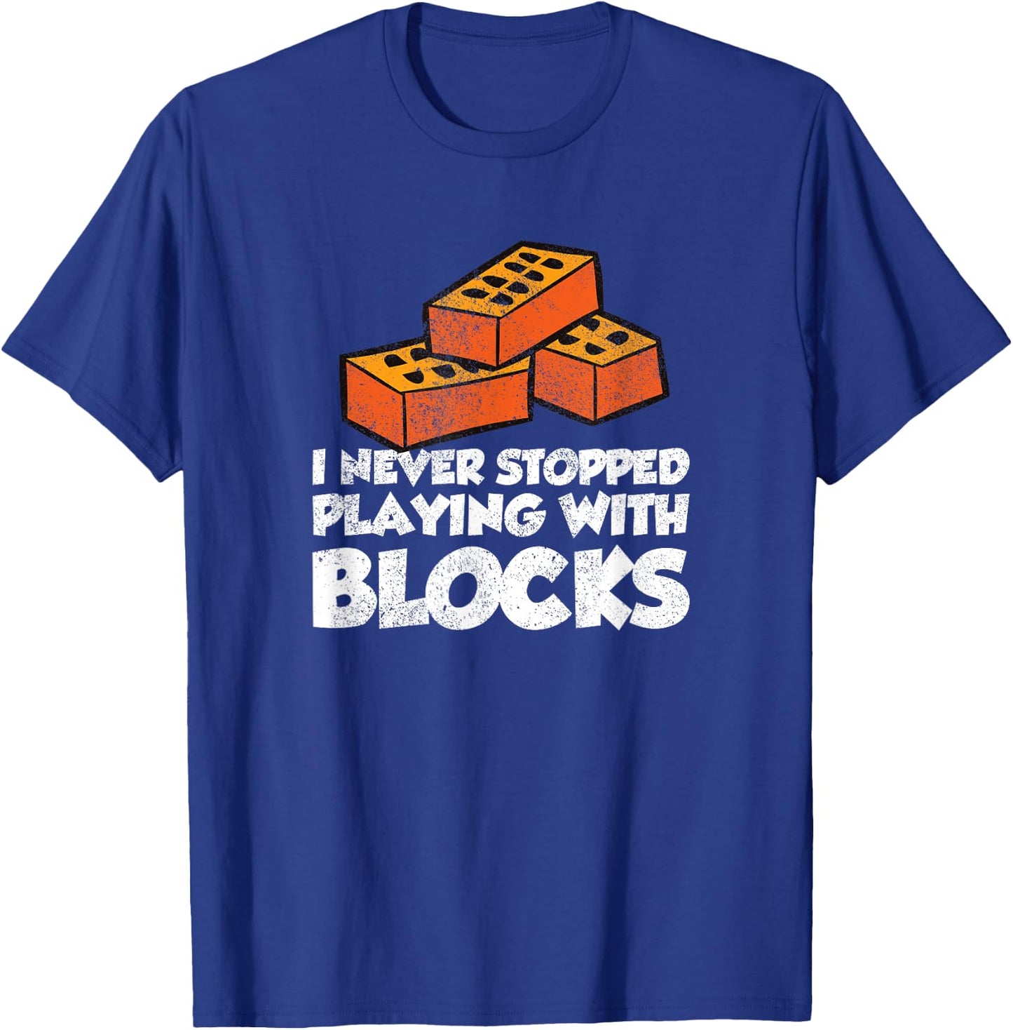 Bricklayer Brick Mason Masons Masonry - Funny Bricklayer T-Shirt - T-Shirt | Royal