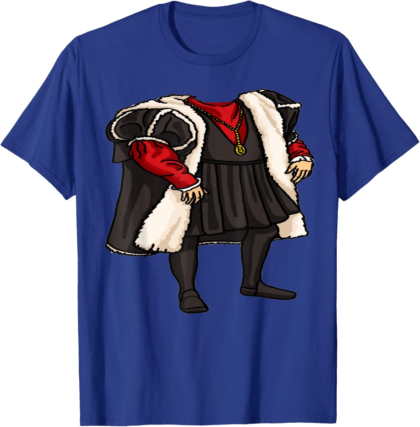 King Medieval Henry VIII Tudor Costume T-Shirt - T-Shirt | Royal