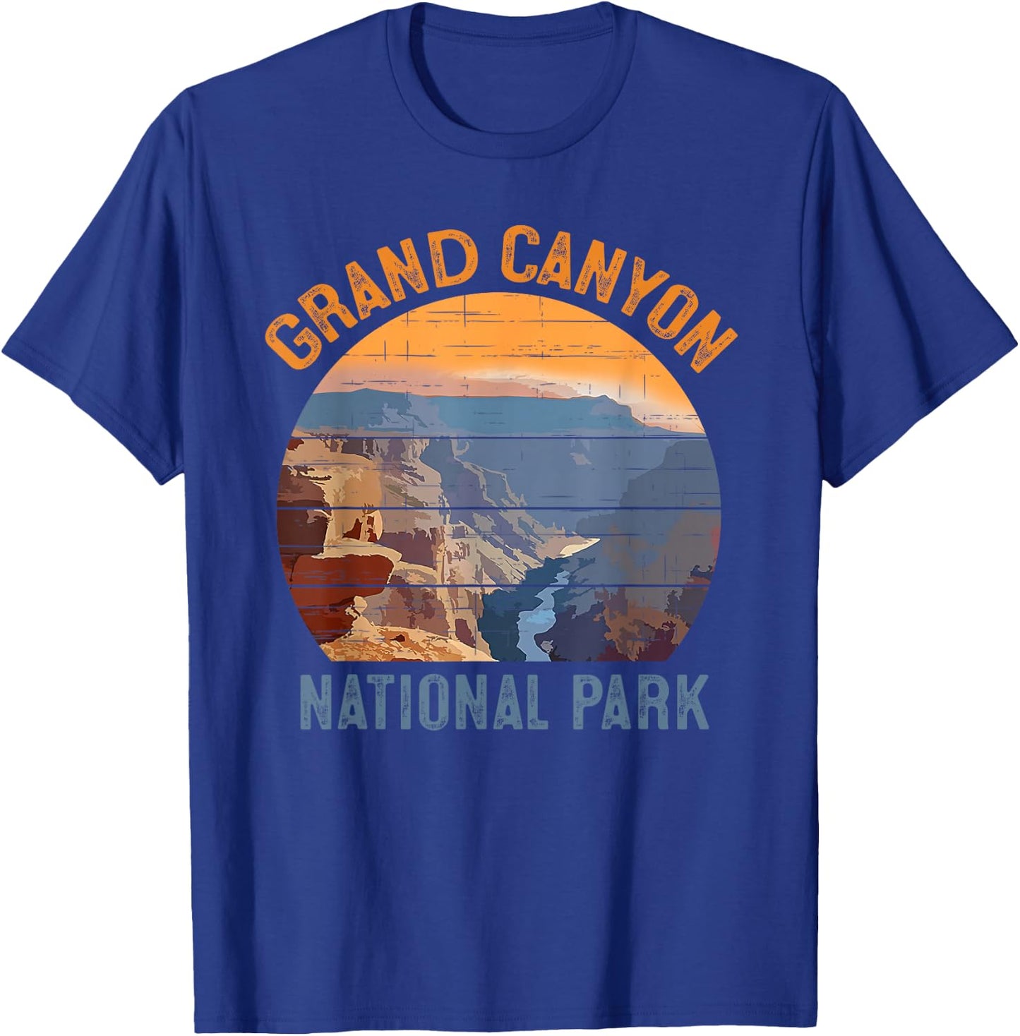 Grand Canyon National Park Arizona Vacation Trip Hiking T-Shirt - T-Shirt | Royal
