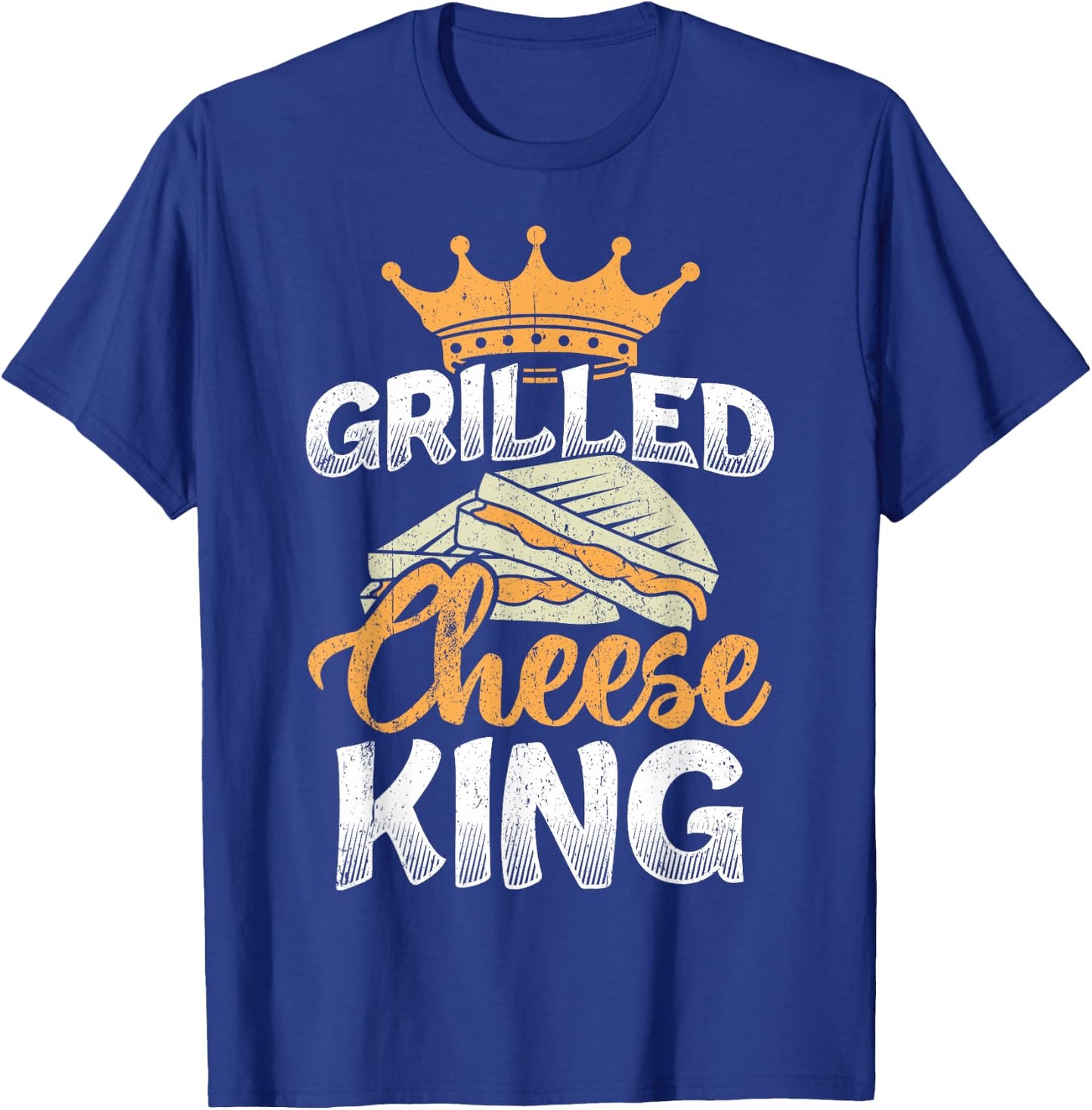 Grilled cheese king - Toasted Sandwich T-Shirt - T-Shirt | Royal