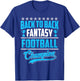 Back to Back Fantasy Football Champion T-Shirt - T-Shirt | Royal