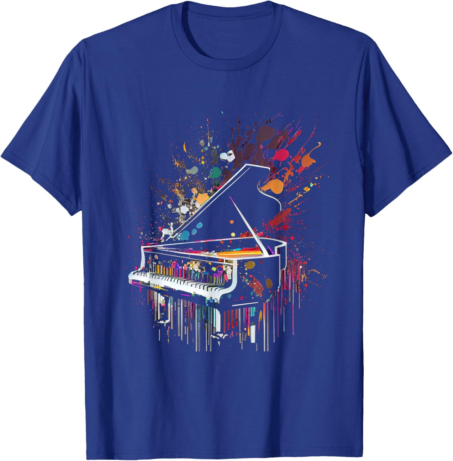 Piano Piano T-Shirt - T-Shirt | Royal