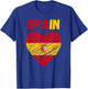 Spain Flag Holiday Vintage Grunge Espanol Spanish Flag T-Shirt - T-Shirt | Royal