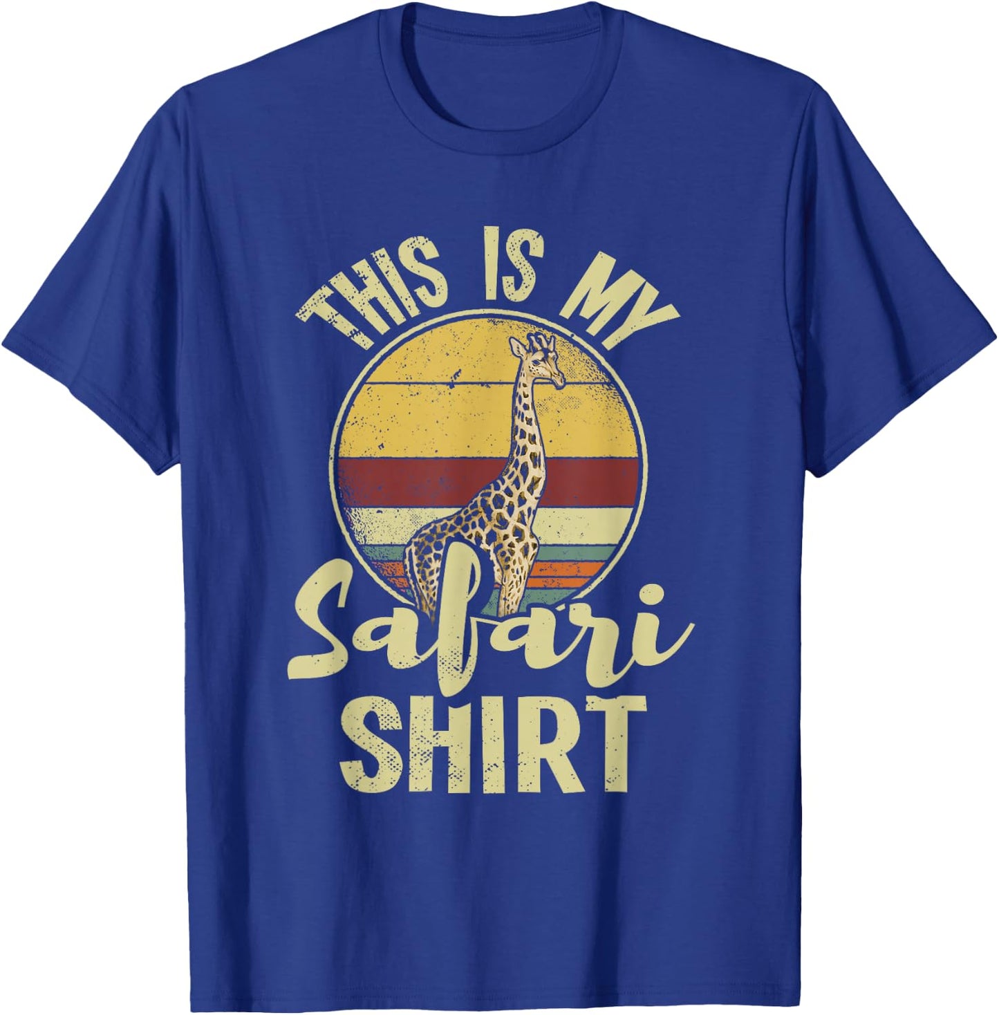 African Safari Family Vacation Zoo Animal Safari Squad T-Shirt - T-Shirt | Royal