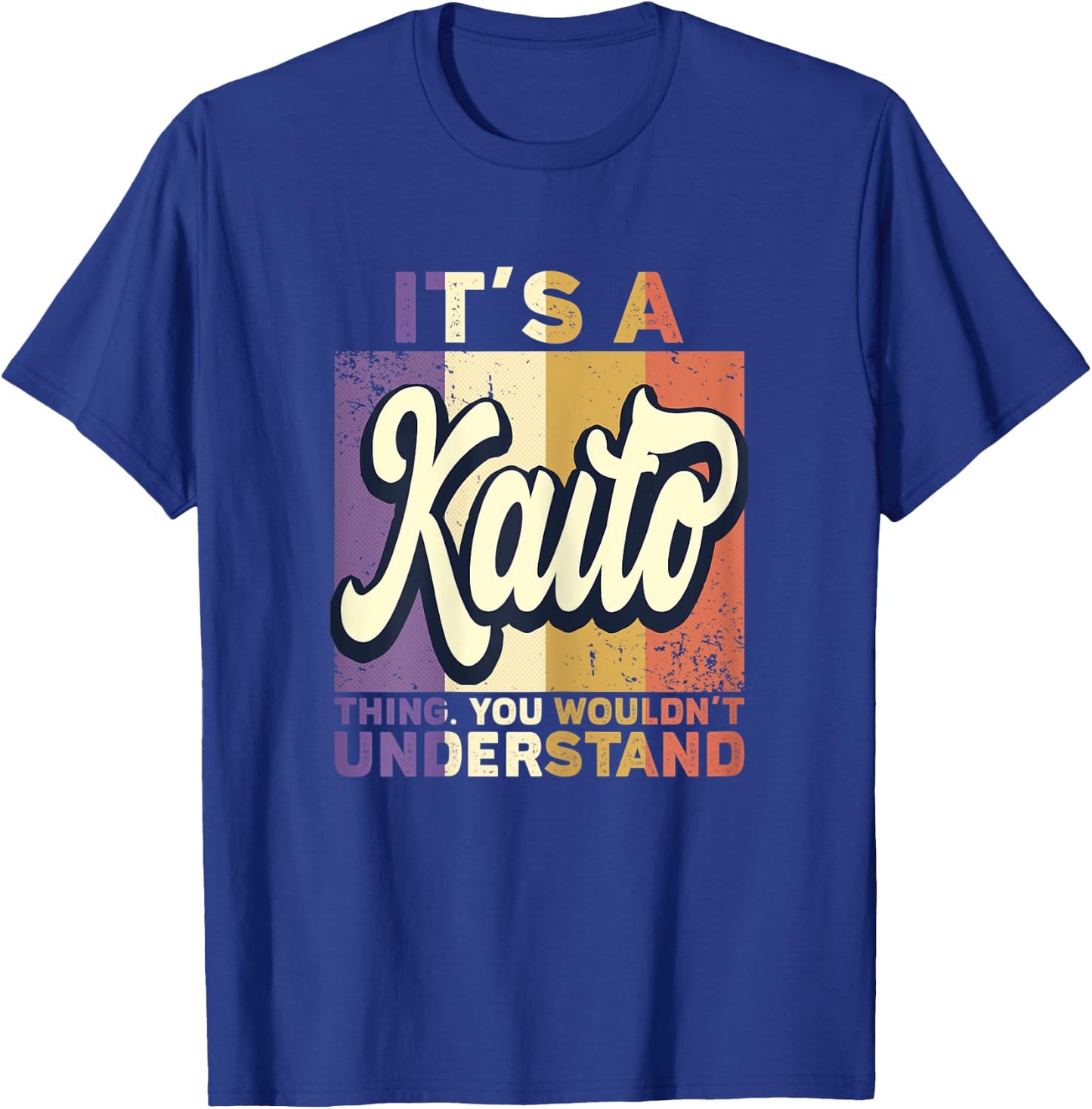 Name Kaito - It's A Kaito Thing T-Shirt - T-Shirt | Royal