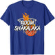 Basketball Boom Shakalaka - Lit On Fire Basketball T-Shirt - T-Shirt | Royal