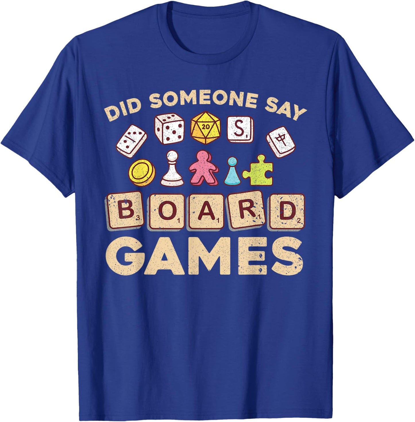 Cool Board Games Women Game Nerd Gamer Chess Lovers T-Shirt - T-Shirt | Royal