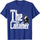The Catfather Cat Father Mafia Funny Parody Fathers Day T-Shirt - T-Shirt | Royal