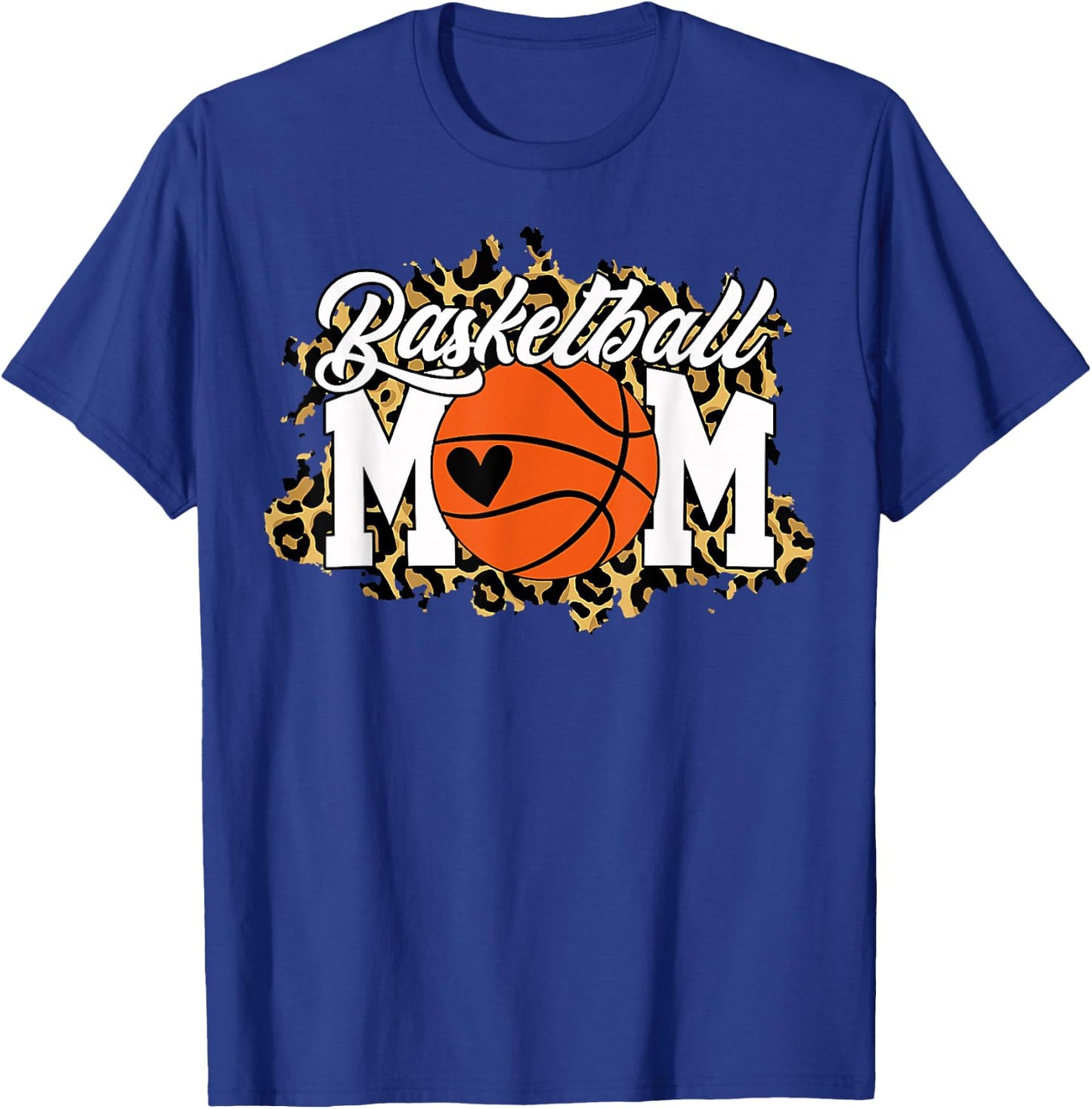 Basketball Mom Shirt Mom Game Day Outfit T-Shirt - T-Shirt | Royal