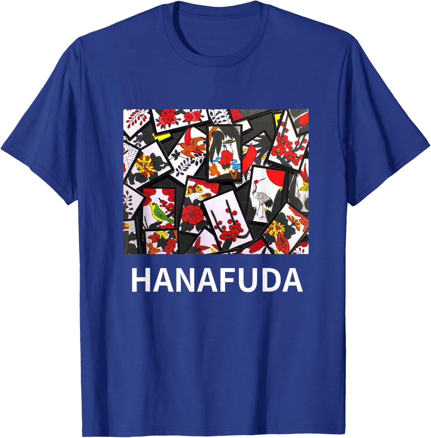 Hanafuda Japan Card Game T-Shirt - T-Shirt | Royal