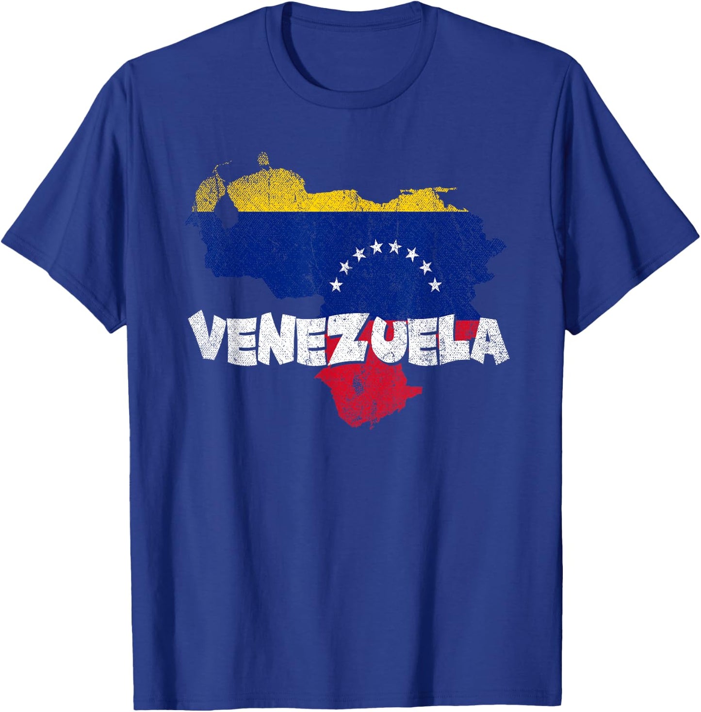 Venezuela Pride Venezuelan Flag Caracas Gift Venezuela T-Shirt - T-Shirt | Royal