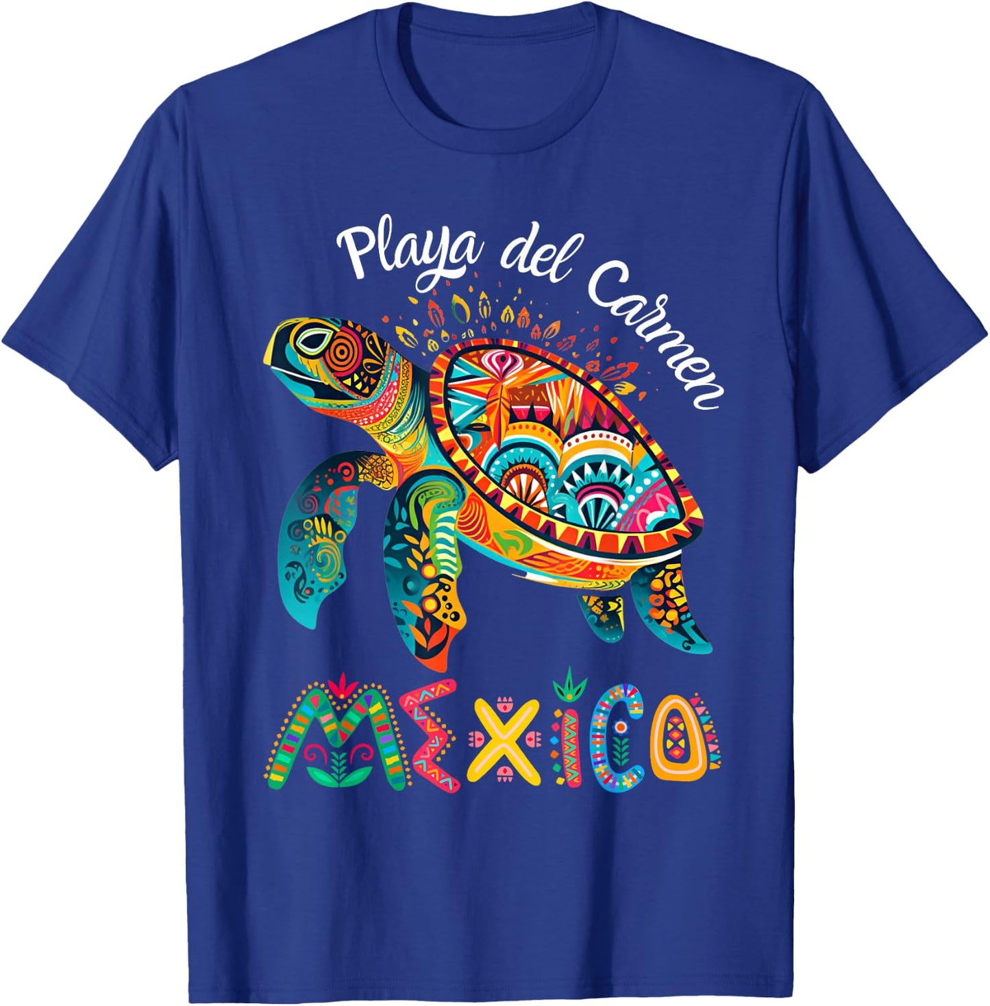 Playa Del Carmen Mexico Playa Souvenir T-Shirt - T-Shirt | Royal