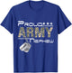 Proud Army Nephew Army Graduation Nephew US Army Nephew Gift T-Shirt - T-Shirt | Royal