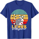 Retro Lemur Whisperer Madagascar Animal Cute Lemur Monkey T-Shirt - T-Shirt | Royal