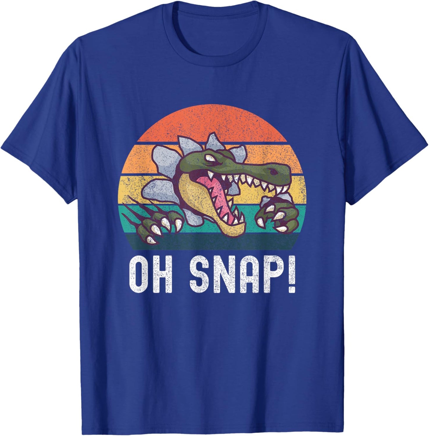 Oh Snap Funny Alligator Lover Crocodile Saying T-Shirt - T-Shirt | Royal