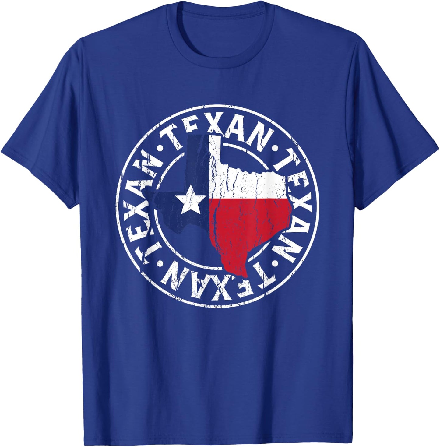 Texaner Proud Texas Texan Sayings T-Shirt - T-Shirt | Royal