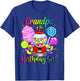 Candy Machine Grandpa of the Birthday Girl Sweet Matching T-Shirt - T-Shirt | Royal