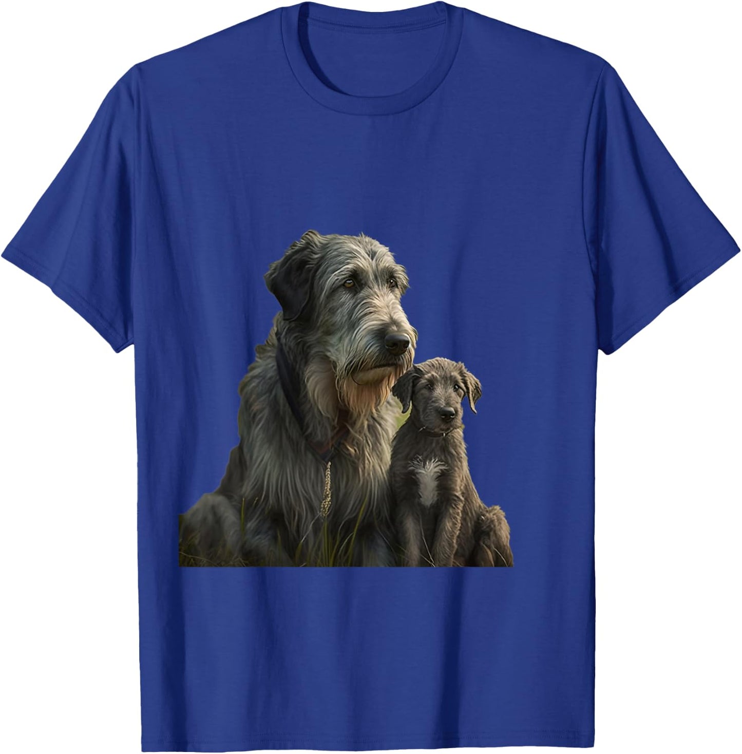 Irish Wolfhound Fathers Day - Irish Wolfhound T-Shirt - T-Shirt | Royal