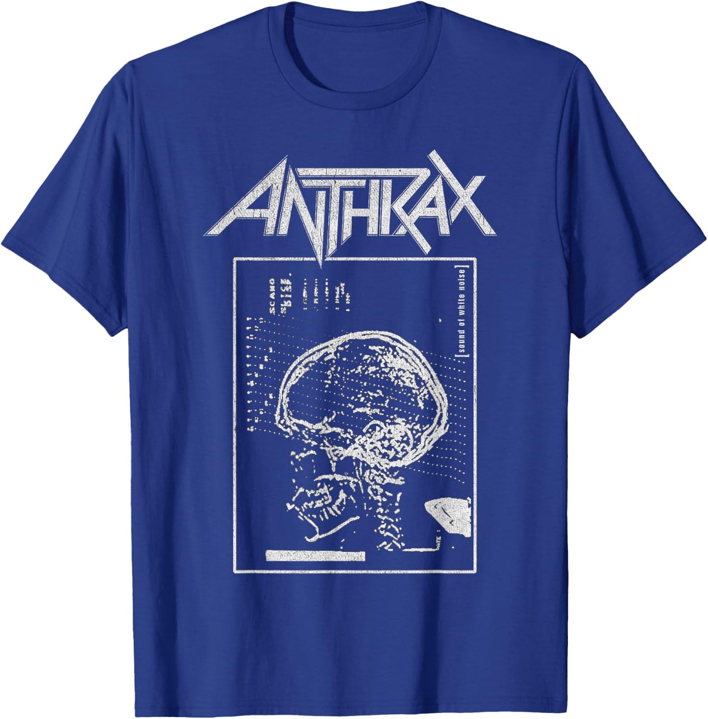 Anthrax – Sound Of White Navy T-Shirt - T-Shirt | Royal