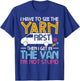 Yarn First Then I Get in The Van Crochet Knitting Women T-Shirt - T-Shirt | Royal