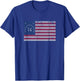 American Bennington Flag United States of America 1776 Shirt T-Shirt - T-Shirt | Royal