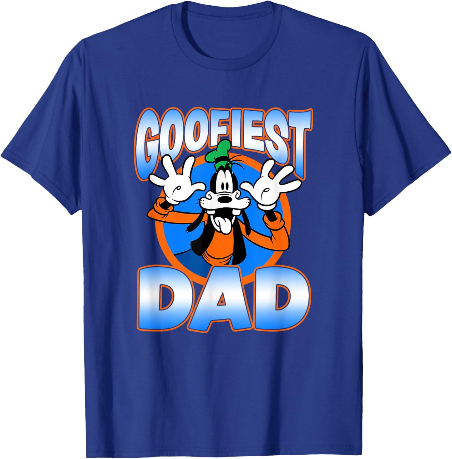 Disney Mickey and Friends Father's Day Goofiest Dad Vintage T-Shirt - T-Shirt | Royal