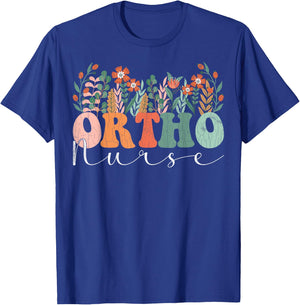 Orthopedic Surgeon Funny Ortho Nurse Orthopedist Graphic T-Shirt - T-Shirt | Royal