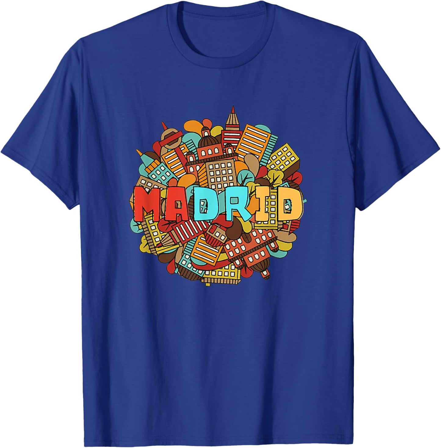 City of Madrid Spain for Reminders Pride T-Shirt - T-Shirt | Royal