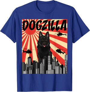 Funny Dog Skipperki T-Shirt - T-Shirt | Royal
