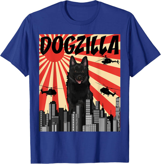 Funny Dog Skipperki T-Shirt - T-Shirt | Royal