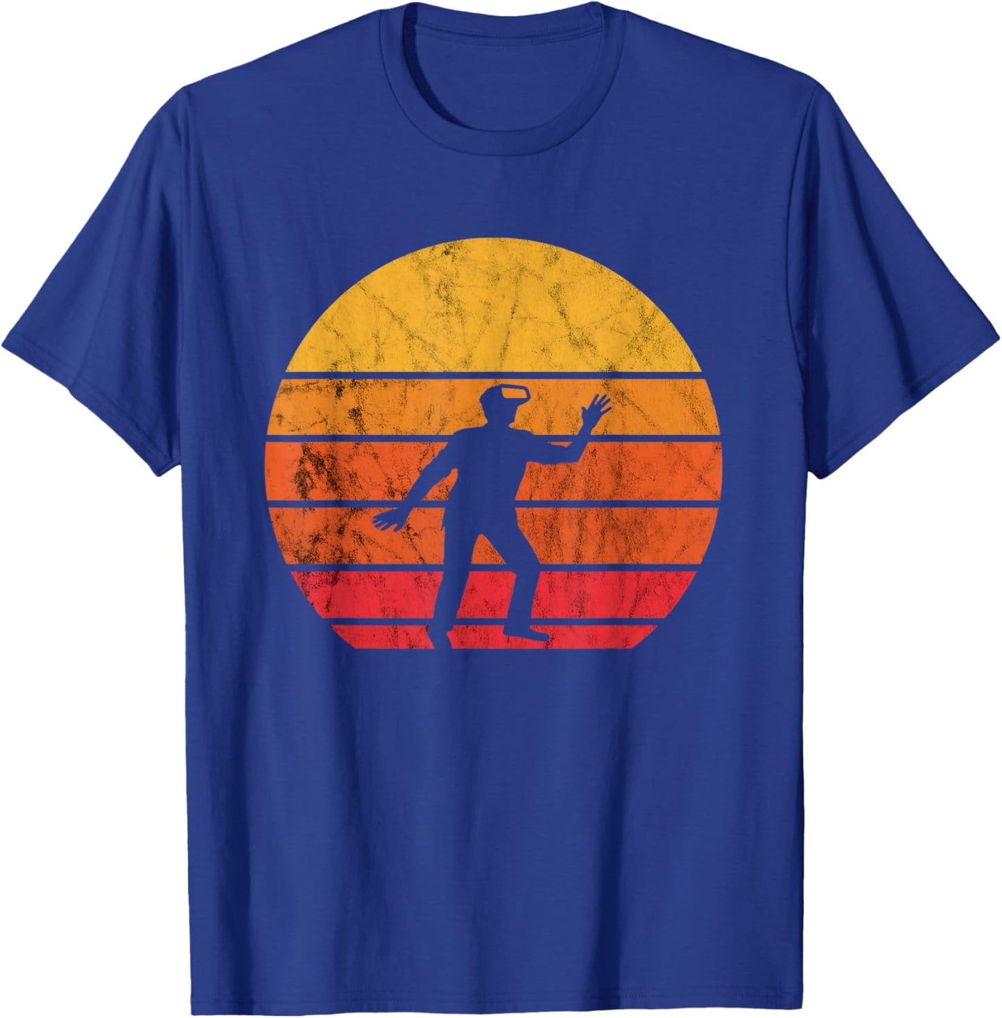 Vintage Retro VR Developer VR Gaming Virtual Reality T-Shirt - T-Shirt | Royal