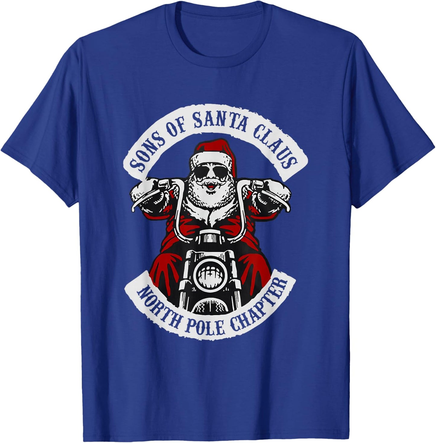 Sons Of Santa Claus North Pole Chapter Christmas T-Shirt - T-Shirt | Royal