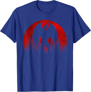 Mothman Moon | Cryptozoology Cryptid Women | Mothman T-Shirt - T-Shirt | Royal