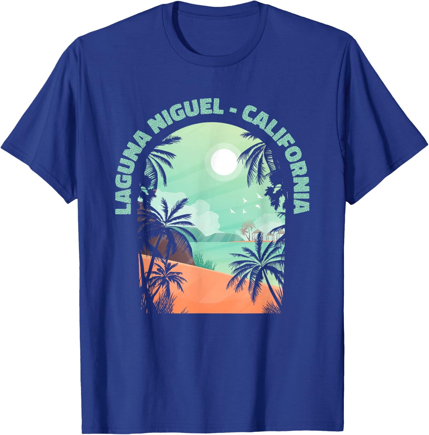 Laguna Niguel Souvenir - California Reminder T-Shirt - T-Shirt | Royal