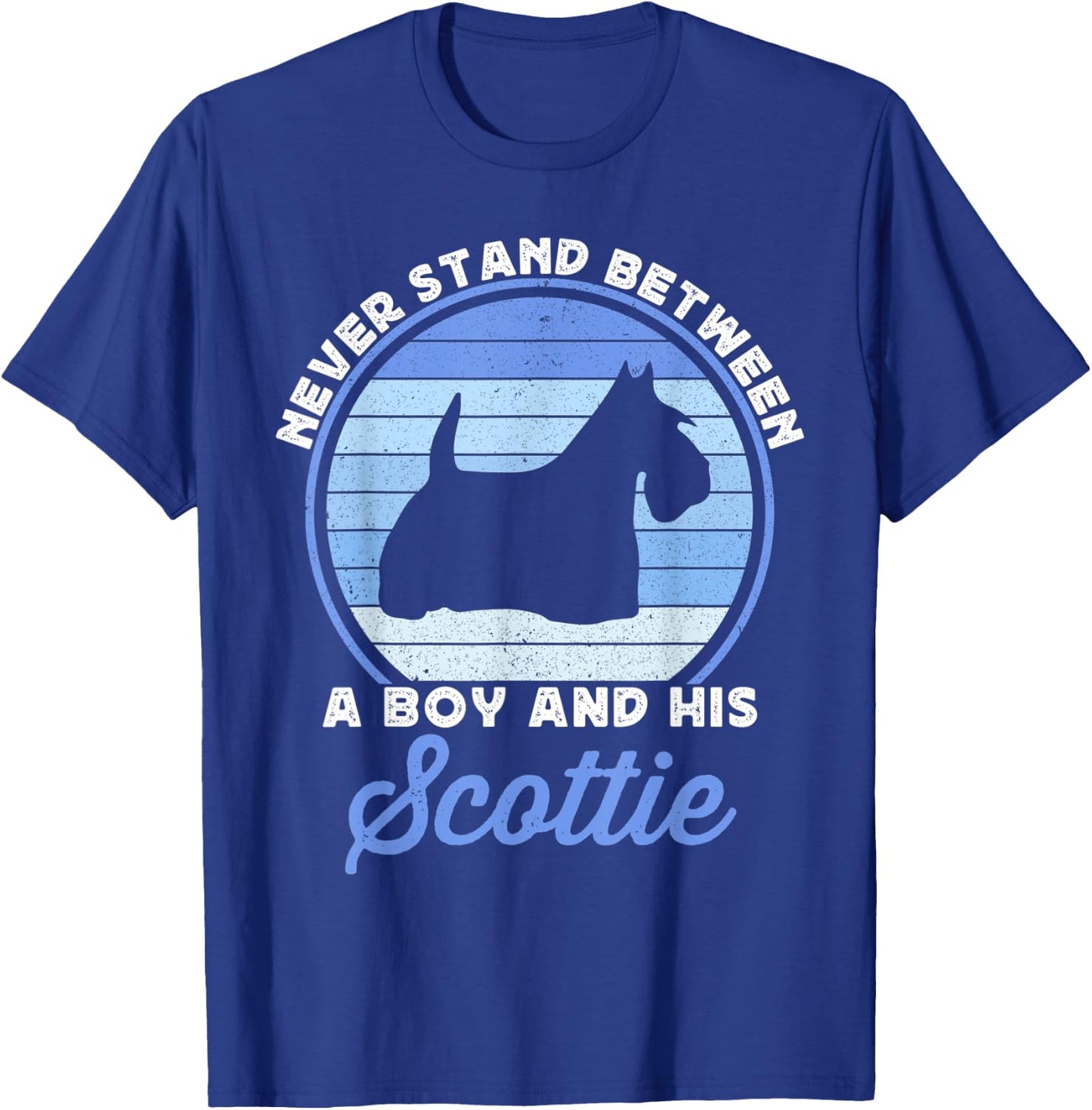 Funny Boys Scottish Terrier Dog For Kids Boy Scotty Scottie T-Shirt - T-Shirt | Royal