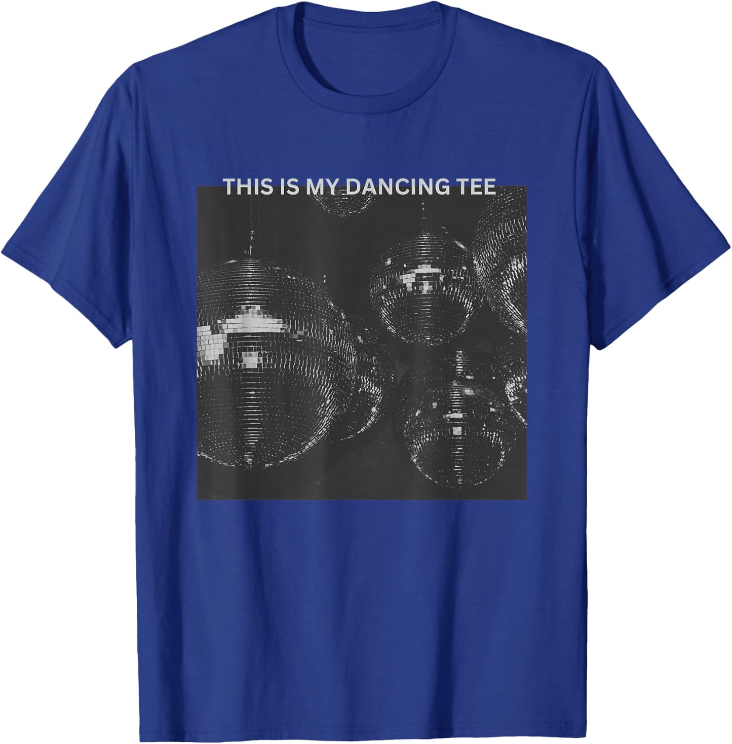 This is My Dancing Disco Ball Festival Graphic T-Shirt - T-Shirt | Royal