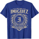 It's An INIGUEZ Thing You Wouldn't Understand Name Vintage T-Shirt - T-Shirt | Royal