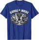 Gorilla Mode Gym Ape Fitness Coach Swole Monkey T-Shirt - T-Shirt | Royal