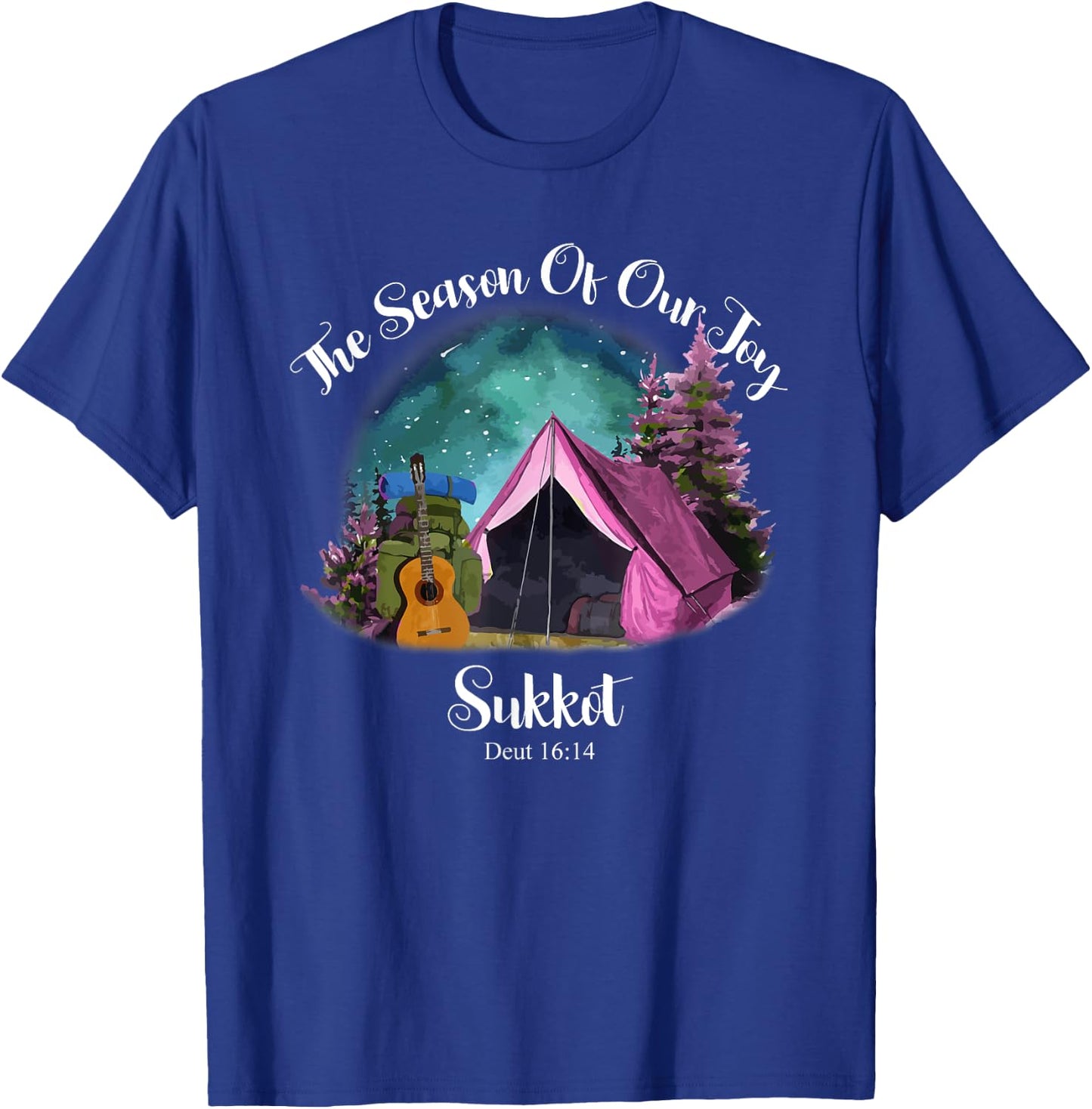 Sukkot Biblical Feast Celebration Bible Study Worship Yeshua T-Shirt - T-Shirt | Royal